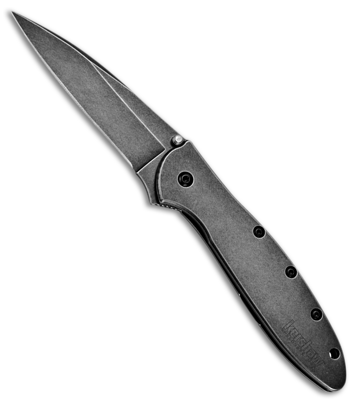 New! Kershaw BlackWash Leek