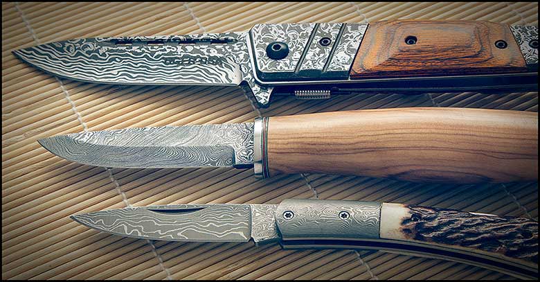Best Damascus Knives under $40