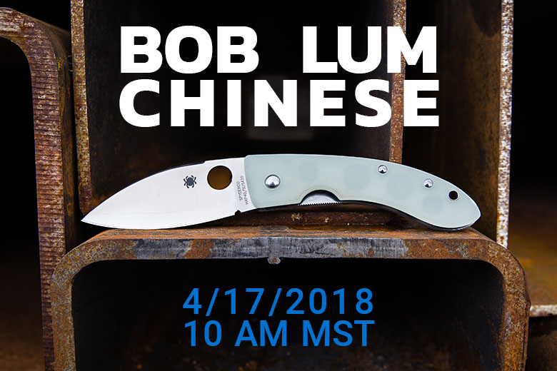 BHQ Exclusive Spyderco Lum Chinese Coming TOMORROW!