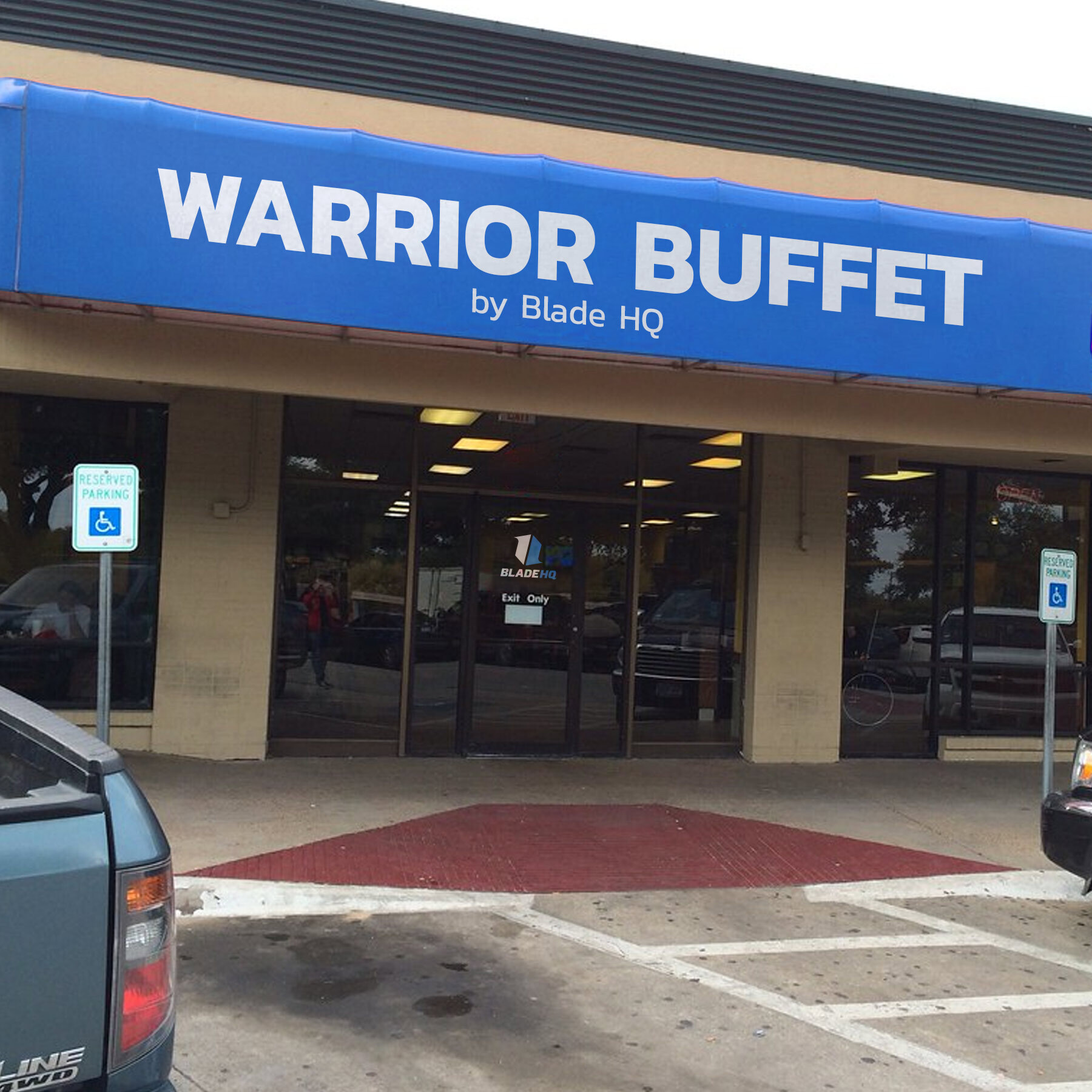 Blade HQ Gets Into the Restaurant Biz? Warrior Buffet is Now Open!