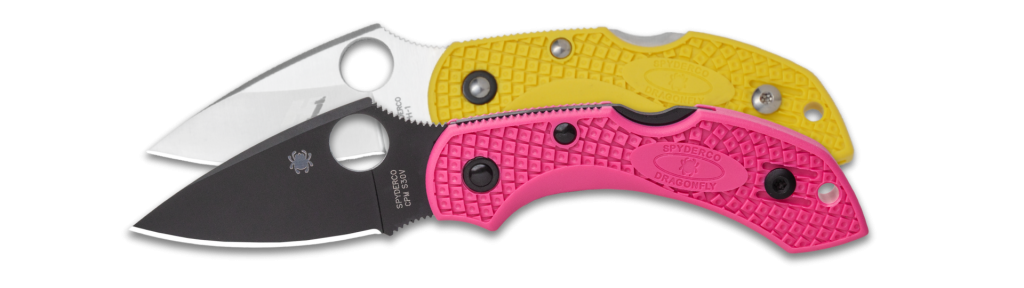 The Spyderco Dragonfly knives are small, grippy, and ergonomic—perfect for mom's hands! From tactical pink to vibrant yellow, there are lots of options to fit mom's style.