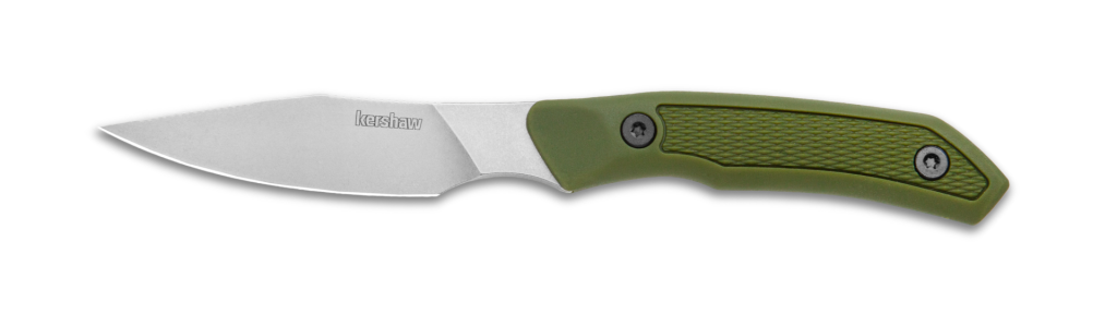 Kershaw Deschutes Caper Fixed Blade Knife Green (3.3