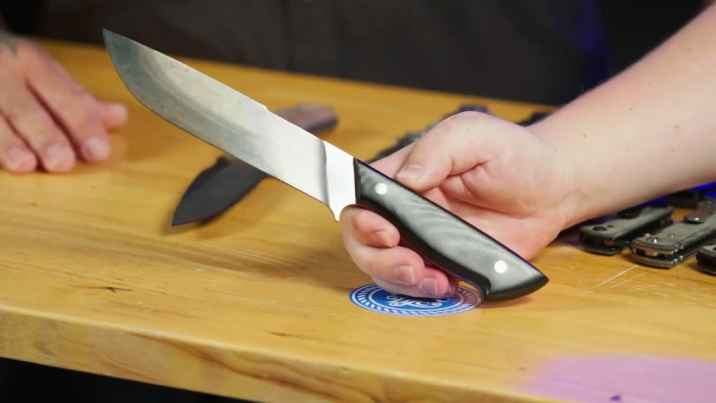 An early Ramon Chaves custom fixed blade, made for his father!