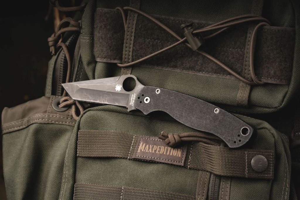 spyderco paramilitary 2 tanto
